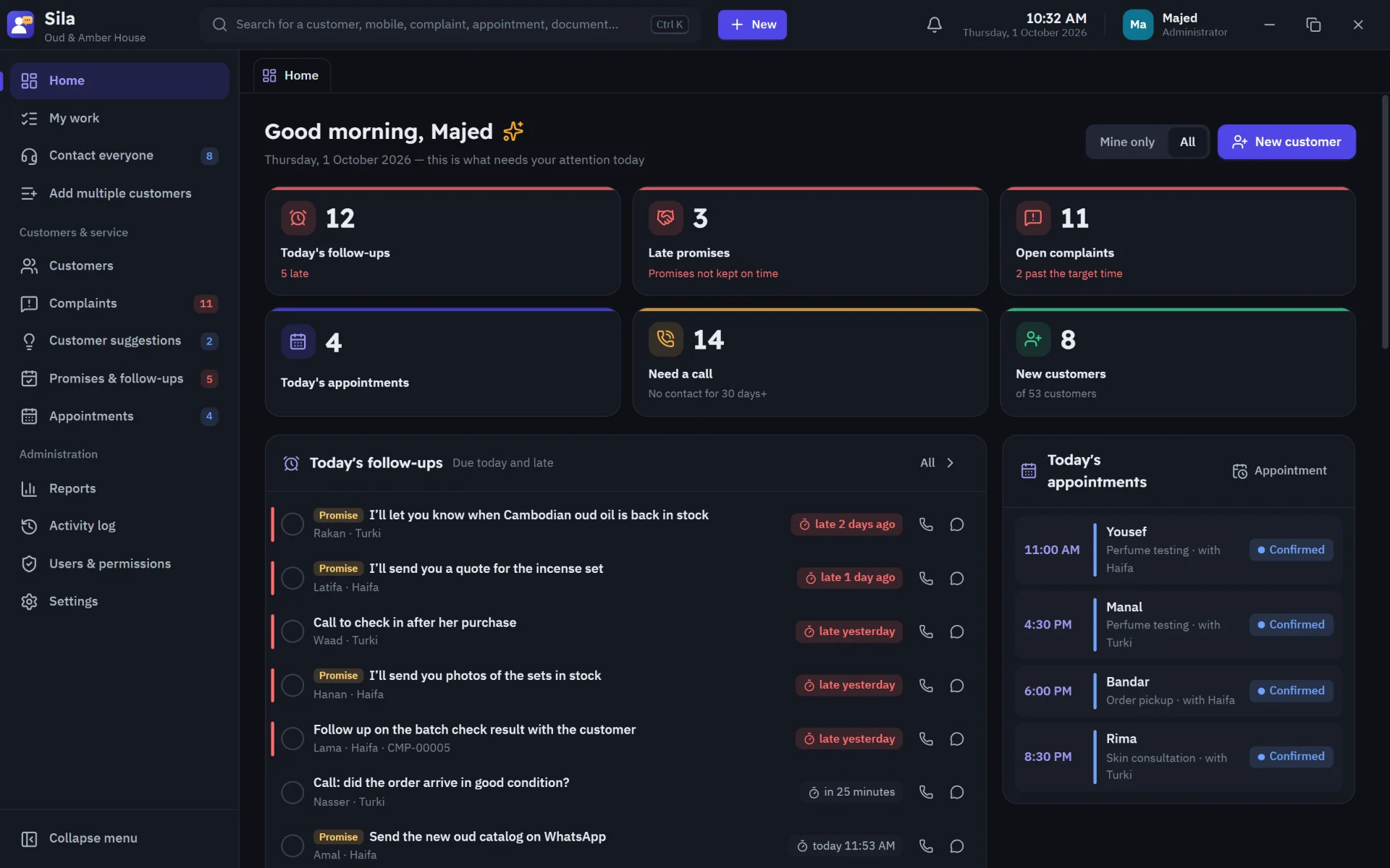 Dark mode that's easy on the eyes during long working hours